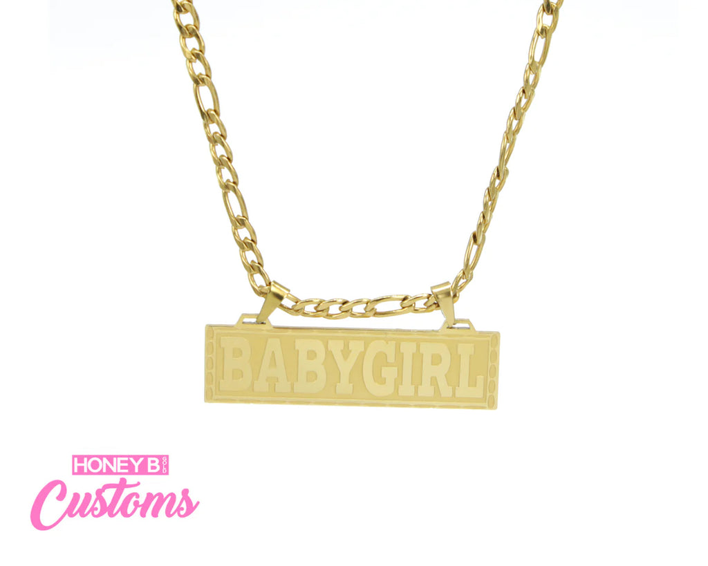 Custom Plaque Necklace
