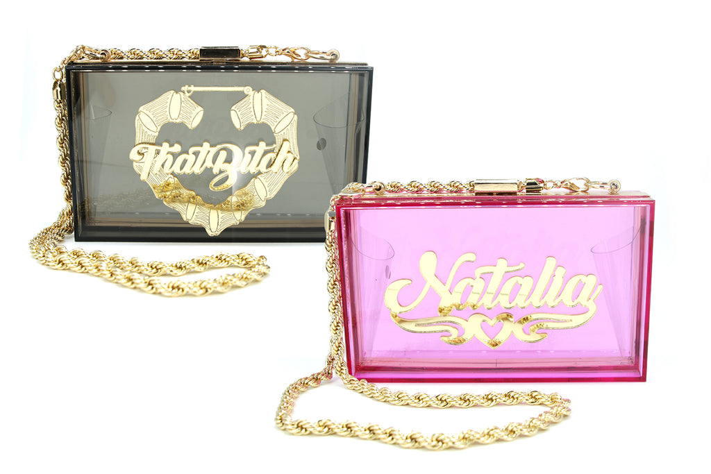 Custom Neon Dreams Purse