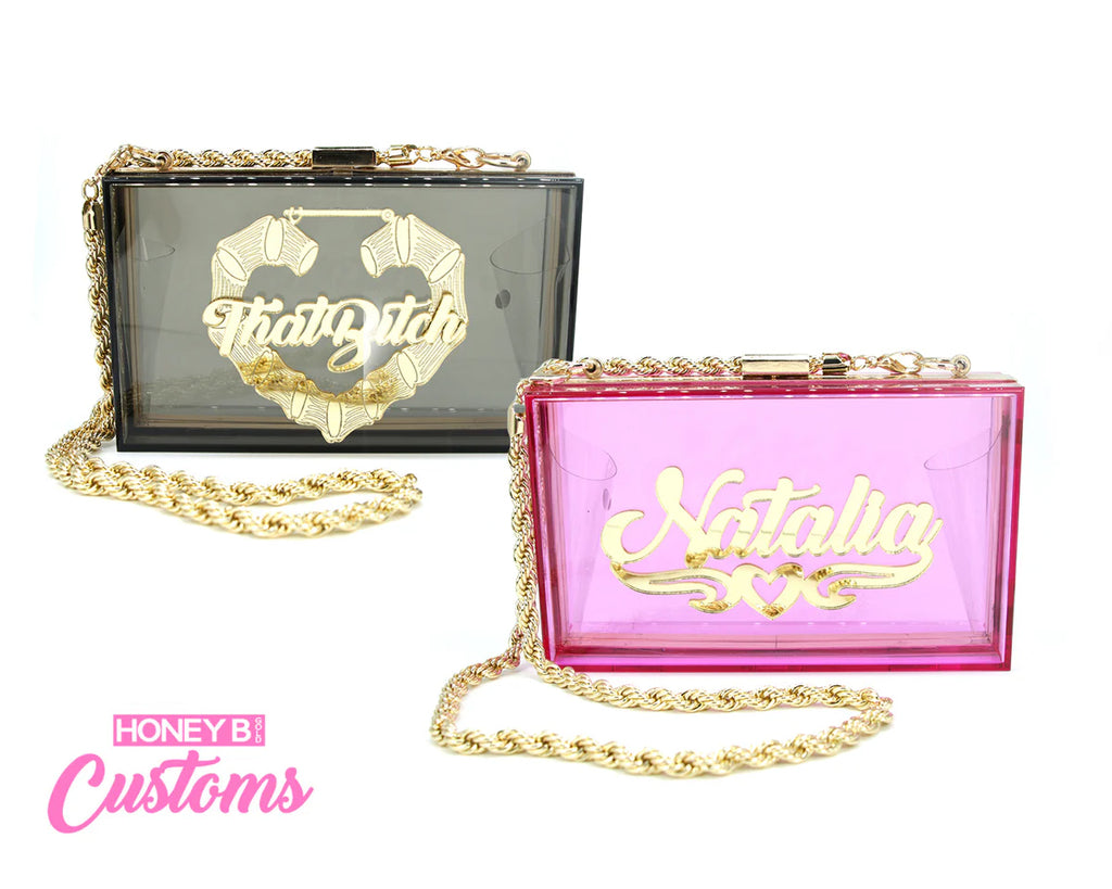 Custom Neon Dreams Purse