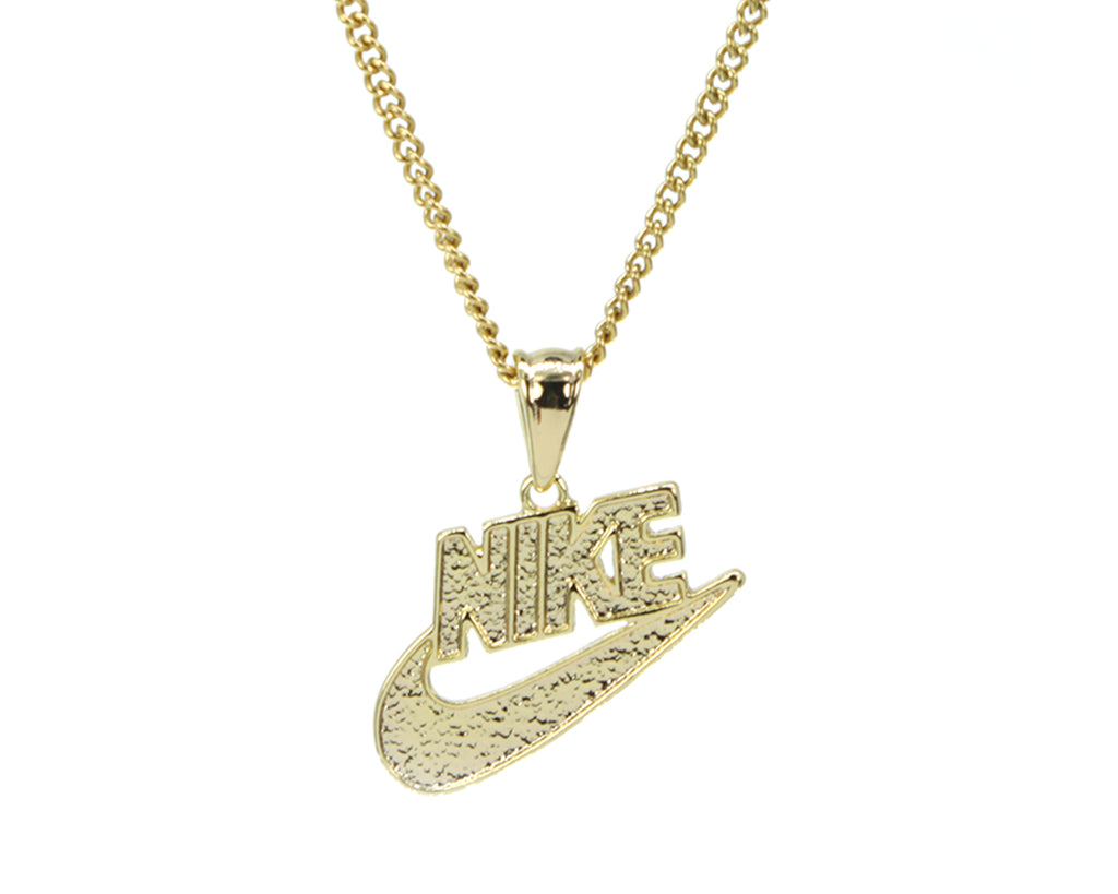 Swoosh Pendant Necklace