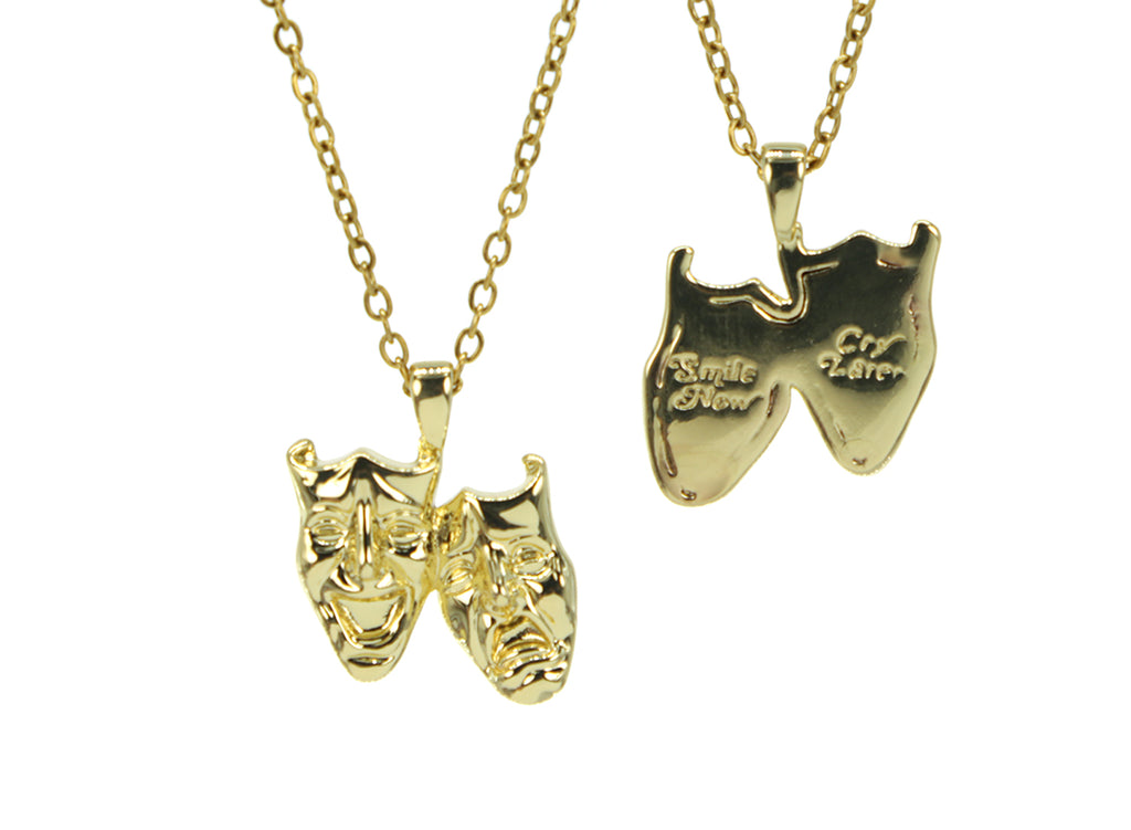 Smile Now, Cry Later Necklace