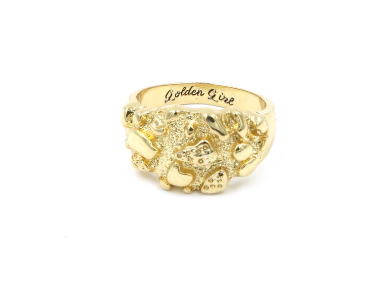 Golden Girl Nugget Ring