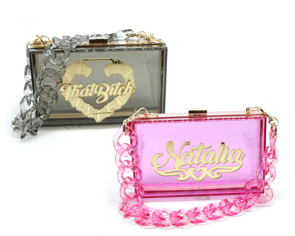 Custom Neon Dreams Purse